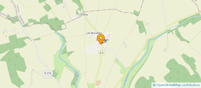 localisation de l'entreprise MONSIEUR GEORGES CENDRE à ENTRAINS-SUR-NOHAIN
