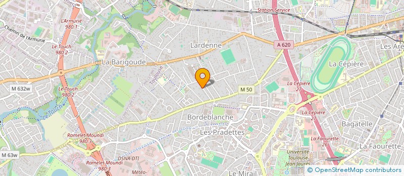 localisation de l'entreprise MONSIEUR GEORGES CERDAN à TOULOUSE