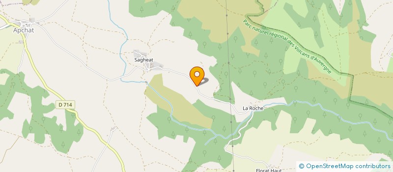 localisation de l'entreprise MONSIEUR GEORGES CHABRILLAT  APCHAT