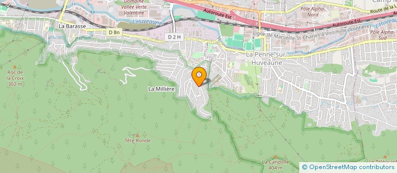 localisation de l'entreprise MONSIEUR GEORGES CHAIX  MARSEILLE 11EME