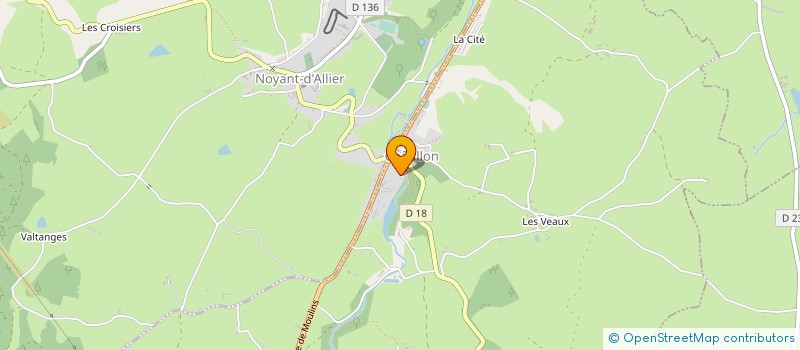 localisation de l'entreprise MONSIEUR GEORGES CHALMIN à CHATILLON