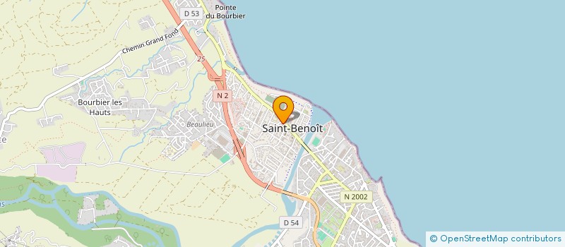 localisation de l'entreprise MONSIEUR GEORGES CHANE-LAI à SAINT-BENOIT