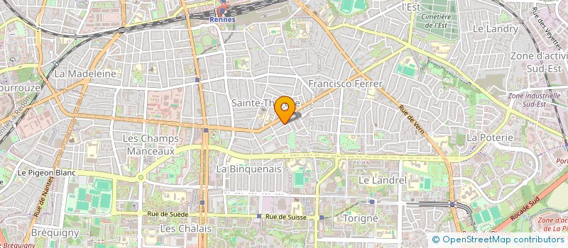 localisation de l'entreprise MONSIEUR GEORGES CHARBON à RENNES