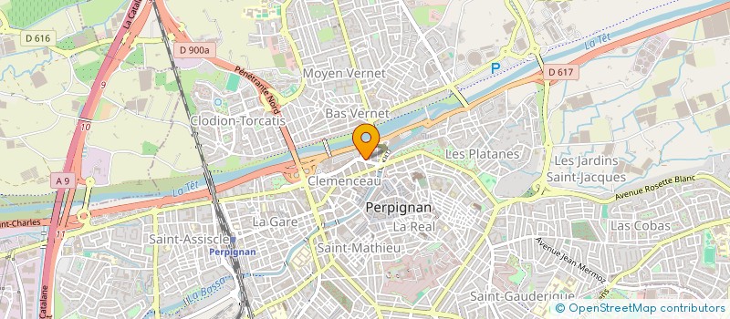 localisation de l'entreprise MONSIEUR GEORGES CHASSING à PERPIGNAN