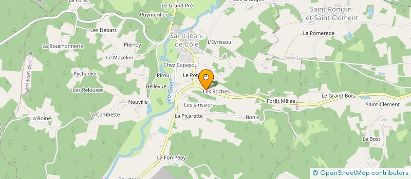 localisation de l'entreprise MONSIEUR GEORGES CHATENOUD à THIVIERS