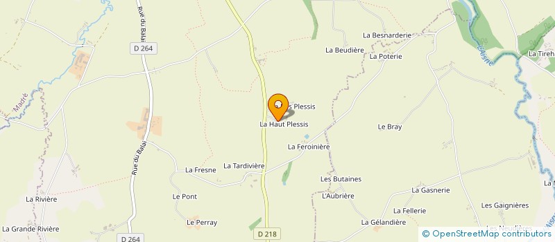 localisation de l'entreprise MONSIEUR GEORGES CHESNEAU  NEUILLY-LE-VENDIN