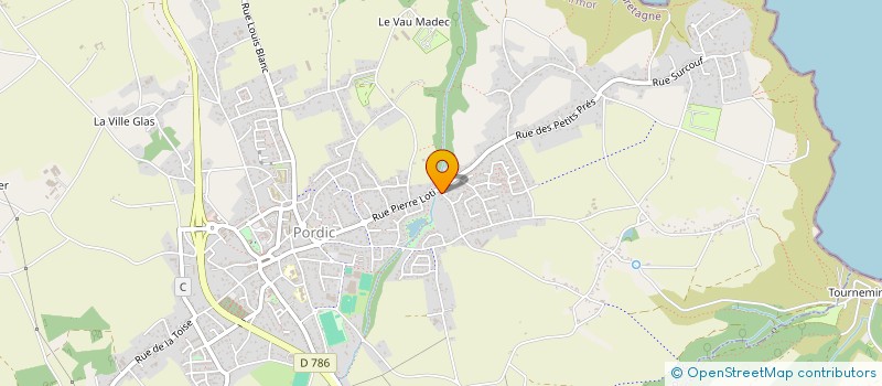 localisation de l'entreprise MONSIEUR GEORGES CHEVALIER à PORDIC