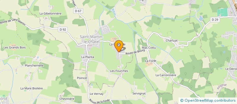 localisation de l'entreprise MONSIEUR GEORGES CHEVALIER à POLLIAT