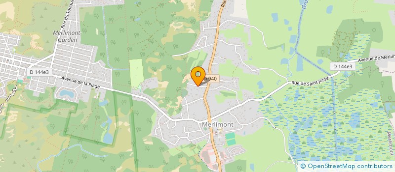 localisation de l'entreprise MONSIEUR GEORGES CHLOUPEK  MERLIMONT