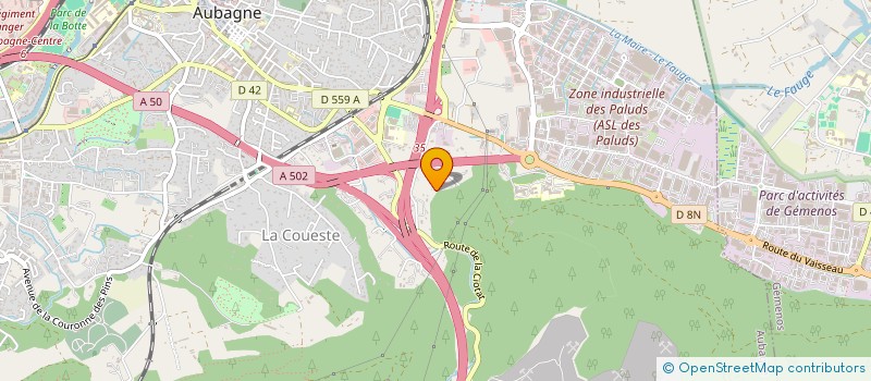 localisation de l'entreprise MONSIEUR GEORGES CHOLEY à AUBAGNE