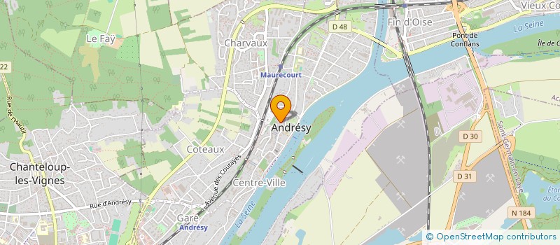 localisation de l'entreprise MONSIEUR GEORGES-CHRISTIAN PENE KATAMBWE  ANDRESY