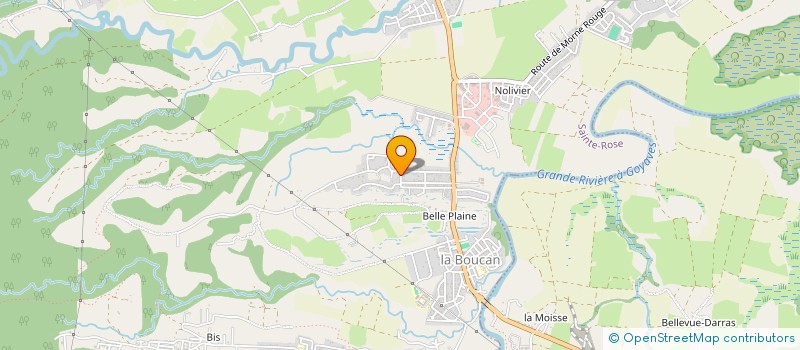 localisation de l'entreprise MONSIEUR GEORGES CIANI  SAINTE-ROSE