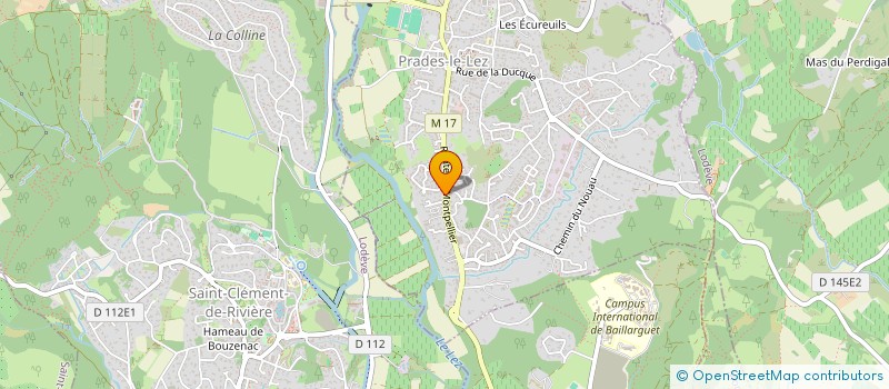 localisation de l'entreprise MONSIEUR GEORGES CIBILY à PRADES-LE-LEZ