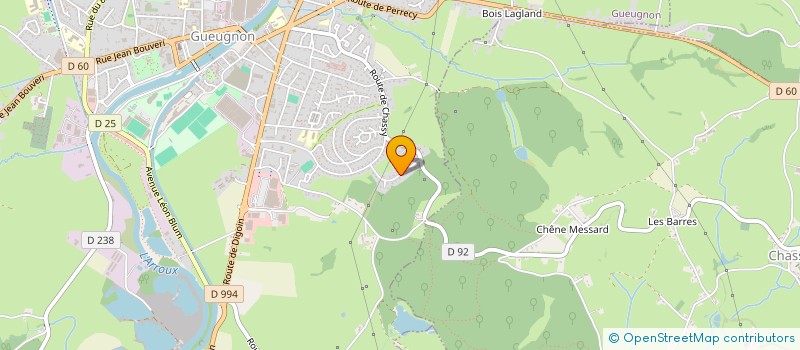 localisation de l'entreprise MONSIEUR GEORGES CIRON  CHASSY