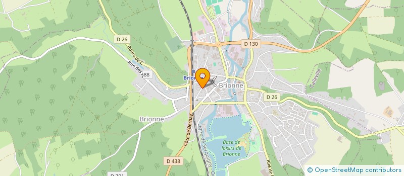 localisation de l'entreprise MONSIEUR GEORGES COCHET  BRIONNE