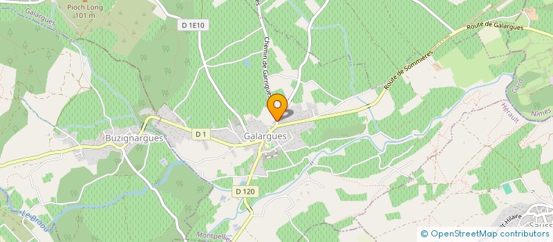 localisation de l'entreprise MONSIEUR GEORGES CODOU  CAMPAGNE