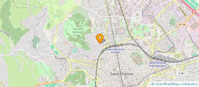 localisation de l'entreprise MONSIEUR GEORGES COLLIN  SAINT-ETIENNE