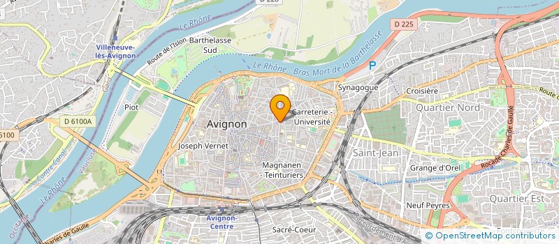 localisation de l'entreprise MONSIEUR GEORGES COLLOMB à AVIGNON