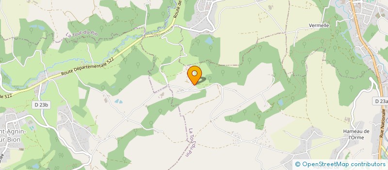 localisation de l'entreprise MONSIEUR GEORGES COLOMB  LES EPARRES