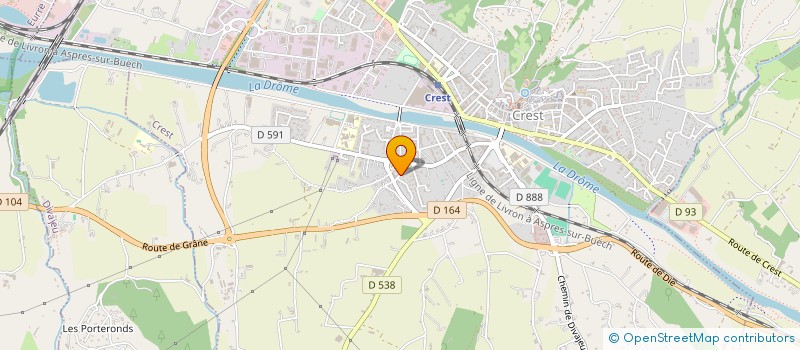 localisation de l'entreprise MONSIEUR GEORGES CONRAD  MIRABEL-ET-BLACONS