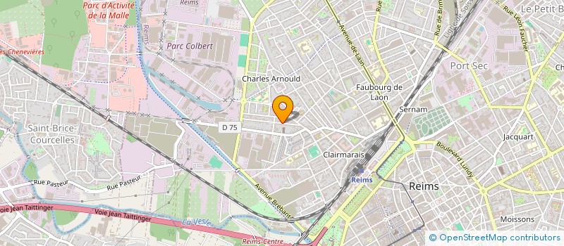 localisation de l'entreprise MONSIEUR GEORGES CONSTANTINO  REIMS