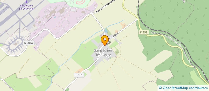 localisation de l'entreprise MONSIEUR GEORGES CONTAL  VIEVILLE-EN-HAYE