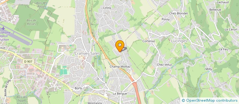 localisation de l'entreprise MONSIEUR GEORGES CONTAT  ARTHAZ-PONT-NOTRE-DAME