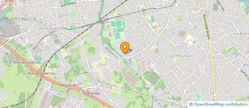 localisation de l'entreprise MONSIEUR GEORGES CORMIER  REZE