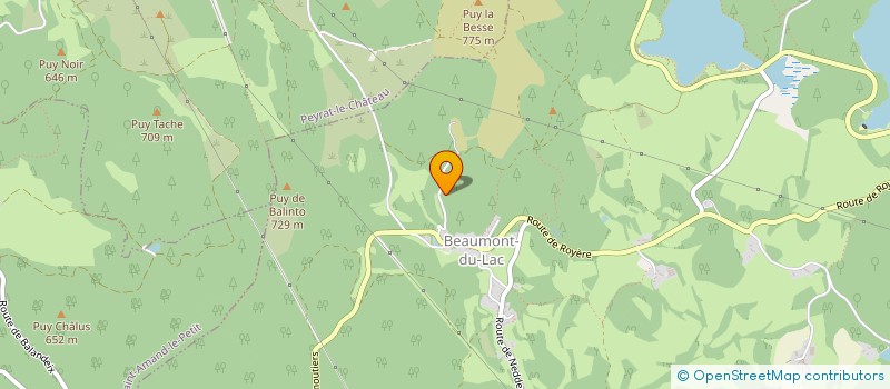 localisation de l'entreprise MONSIEUR GEORGES COUPET  NEDDE