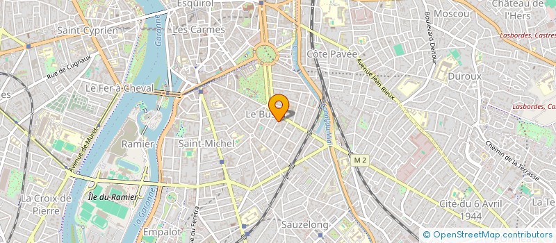 localisation de l'entreprise MONSIEUR GEORGES COURONNE à TOULOUSE