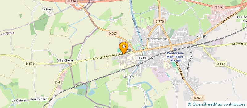localisation de l'entreprise MONSIEUR GEORGES COURSIN à PONTORSON