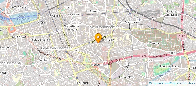 localisation de l'entreprise MONSIEUR GEORGES CREMIEUX à MARSEILLE