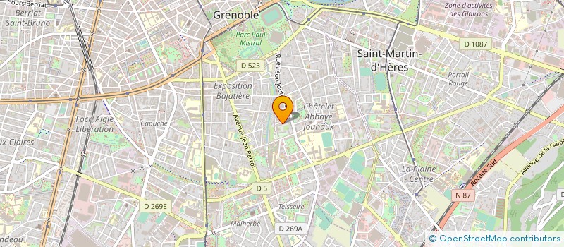 localisation de l'entreprise MONSIEUR GEORGES CRISCI à GRENOBLE