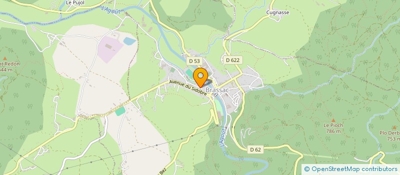 localisation de l'entreprise MONSIEUR GEORGES CROS à BRASSAC