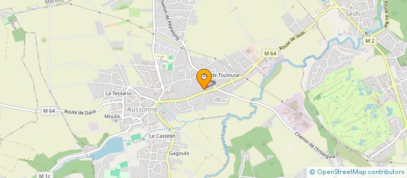 localisation de l'entreprise MONSIEUR GEORGES DA SILVA à AUSSONNE