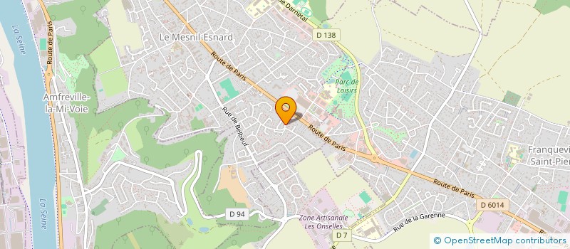 localisation de l'entreprise MONSIEUR GEORGES DAGOIT  LE MESNIL-ESNARD