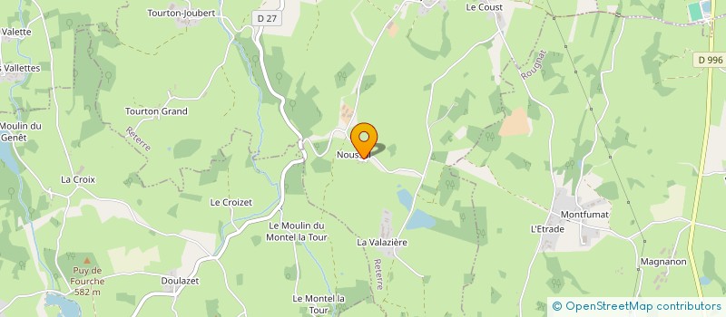 localisation de l'entreprise MONSIEUR GEORGES DANCHAUD à RETERRE