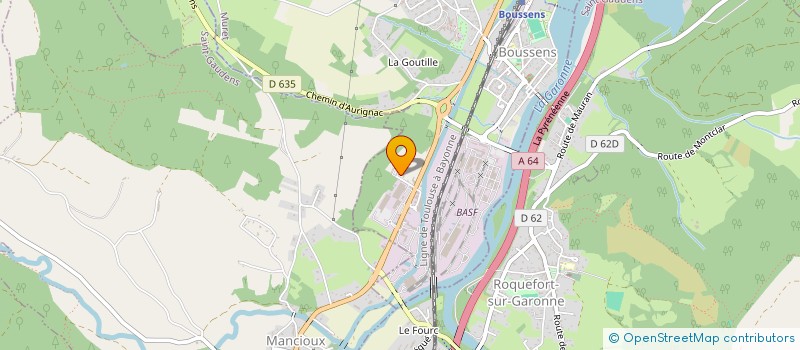 localisation de l'entreprise MONSIEUR GEORGES DANDIEU  BEAUCHALOT