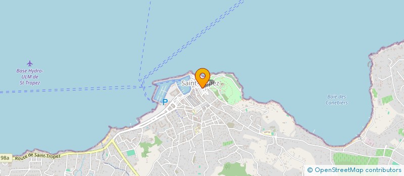 localisation de l'entreprise MONSIEUR GEORGES DANNA  SAINT-TROPEZ