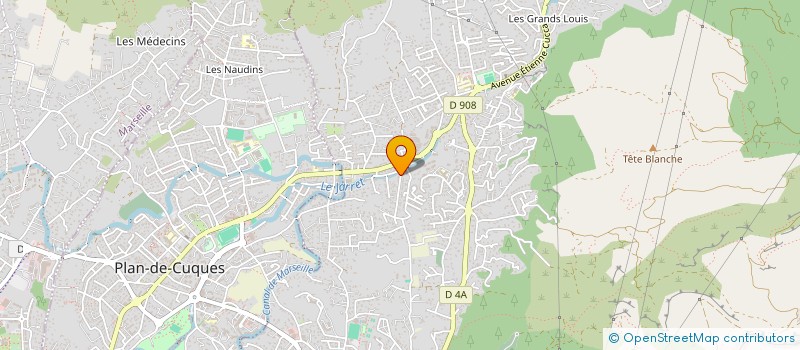 localisation de l'entreprise MONSIEUR GEORGES DAOUD  ALLAUCH