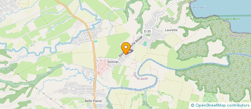 localisation de l'entreprise MONSIEUR GEORGES DARSAN  SAINTE-ROSE