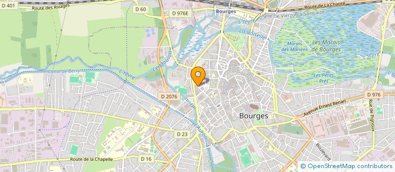 localisation de l'entreprise MONSIEUR GEORGES DAS NEVES à BOURGES