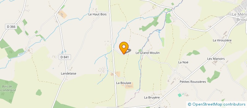 localisation de l'entreprise MONSIEUR GEORGES DAVY à BELLOU-EN-HOULME