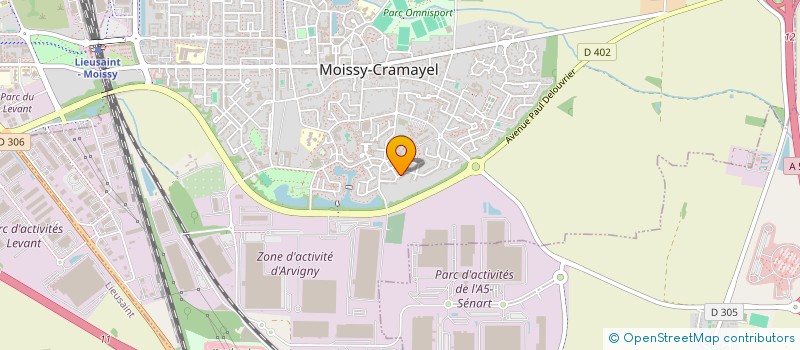 localisation de l'entreprise MONSIEUR GEORGES DAZY à VERNOUILLET