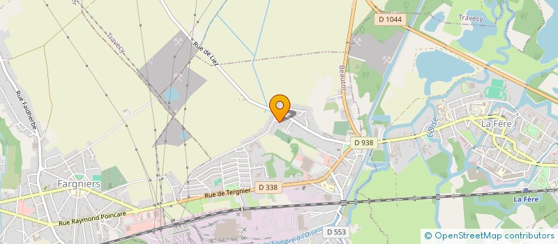 localisation de l'entreprise MONSIEUR GEORGES DEBRAND  NOUVION-LE-COMTE