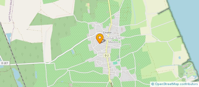 localisation de l'entreprise MONSIEUR GEORGES DEHRI à CUSSAC-FORT-MEDOC
