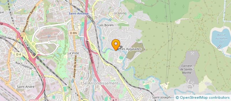 localisation de l'entreprise MONSIEUR GEORGES DEL TRENTO PIRONE à MARSEILLE