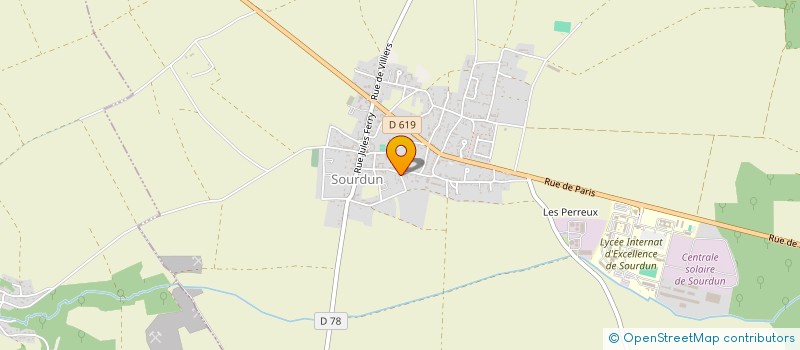 localisation de l'entreprise MONSIEUR GEORGES DELATTRE  SOURDUN