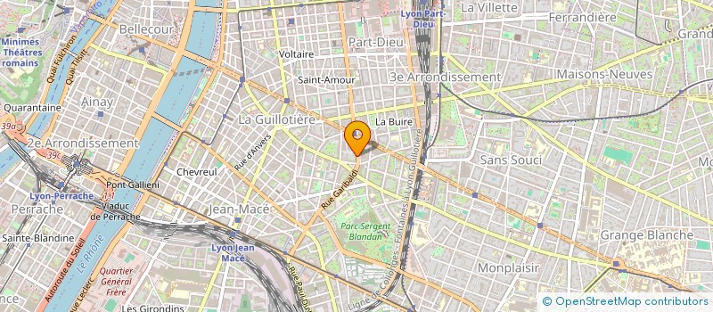 localisation de l'entreprise MONSIEUR GEORGES DELCLAUX  LYON