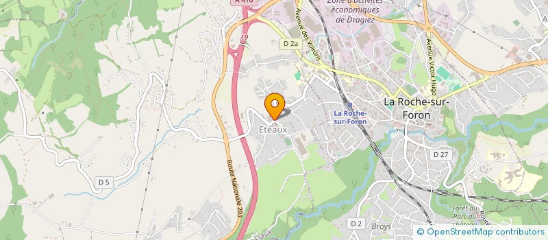 localisation de l'entreprise MONSIEUR GEORGES DELOCHE  AMANCY